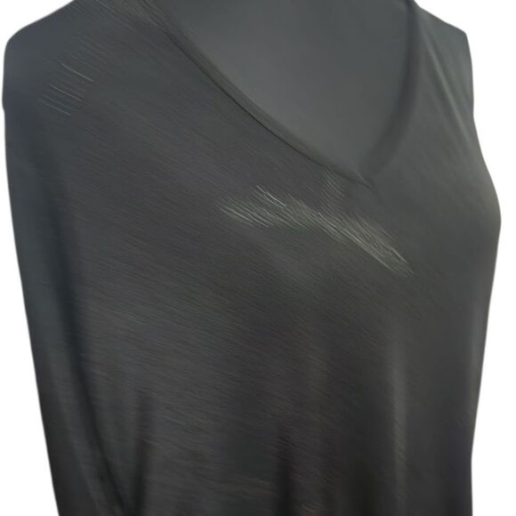 Quacker Factory Slinky Top Small Medium Black Dragonfly Dragonflies Shirt - Picture 7 of 8